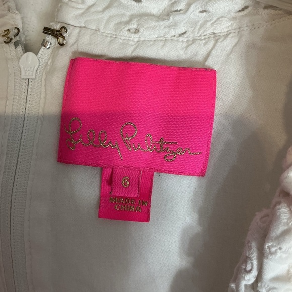 Lilly Pulitzer Elegant White Maxi Dress A 2012 - Picture 3 of 4